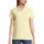 Polo coton bio maille piqué - PLANET WOMEN - Jaune