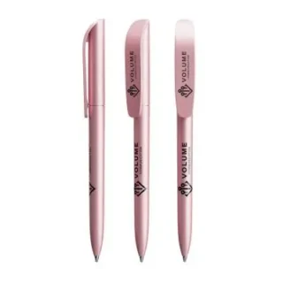 Stylo BIC Super Clip Glacé - Rose