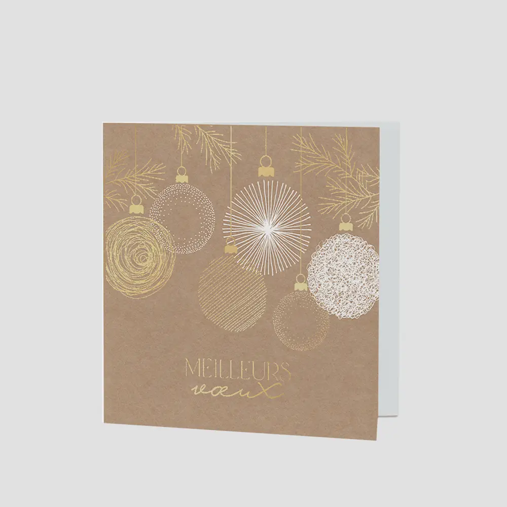 Carte de voeux NATURAL LIGHTS