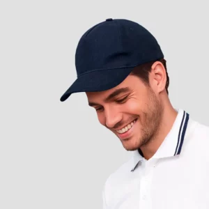 Casquette 5 panneaux coton brossé personnalisable