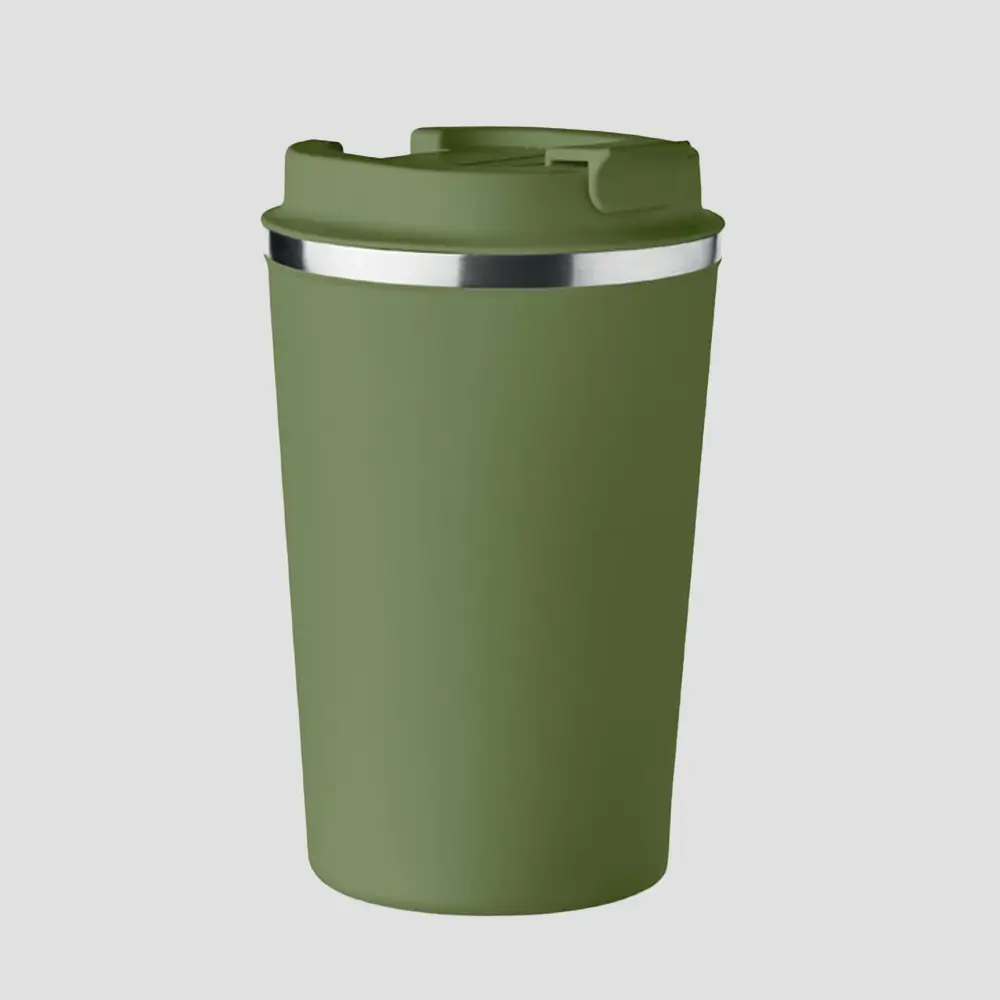 Gobelet isotherme double paroi 350 ml – acier recyclé