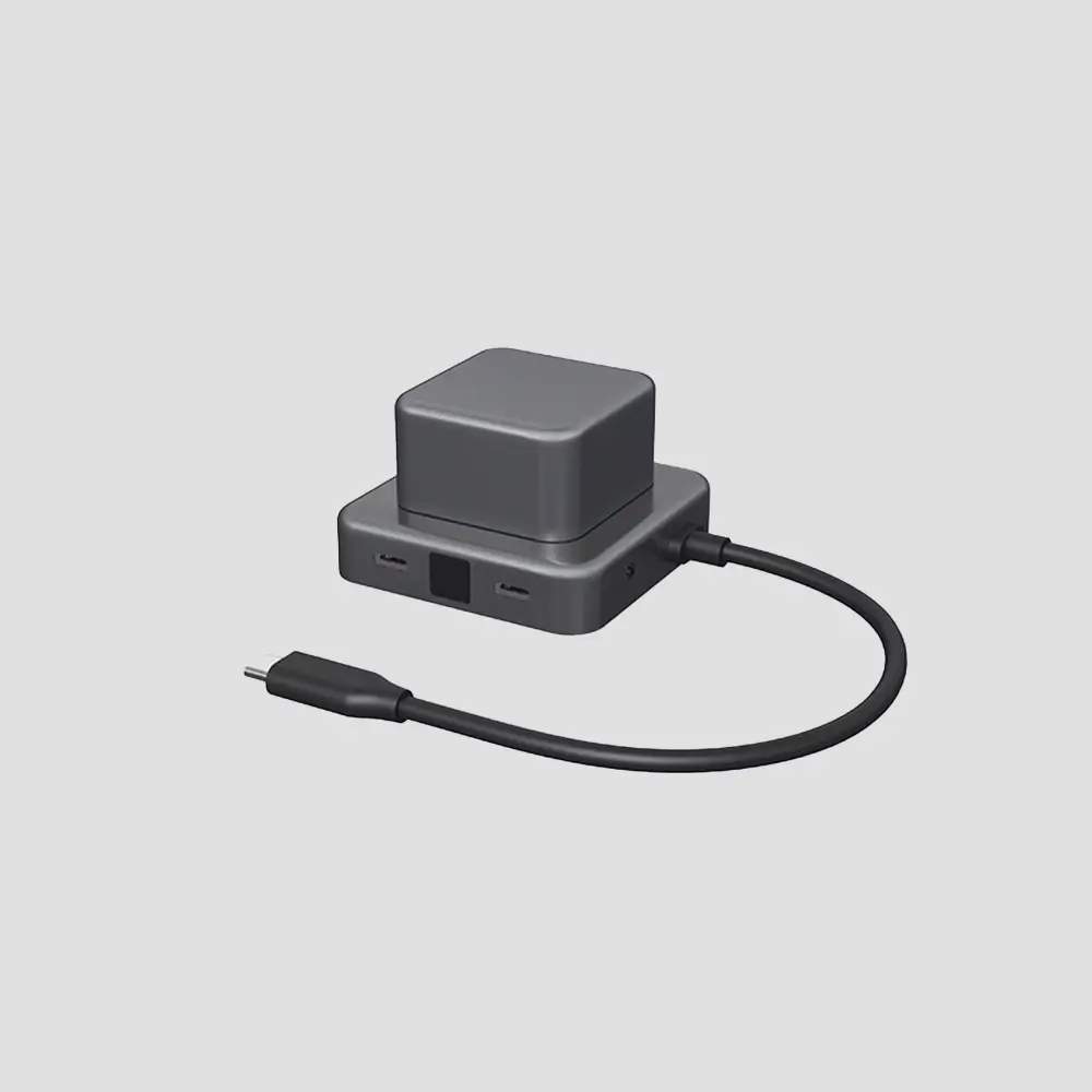Hub 7‑en‑1 USB‑A/USB‑C/HDMI/Audio – personnalisable