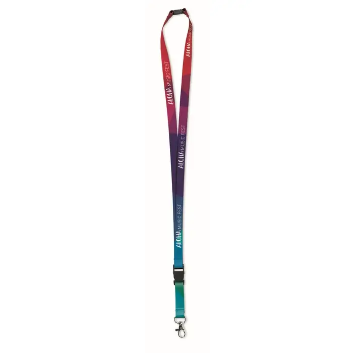 Tour de cou / lanyard 100 % sur mesure quadri