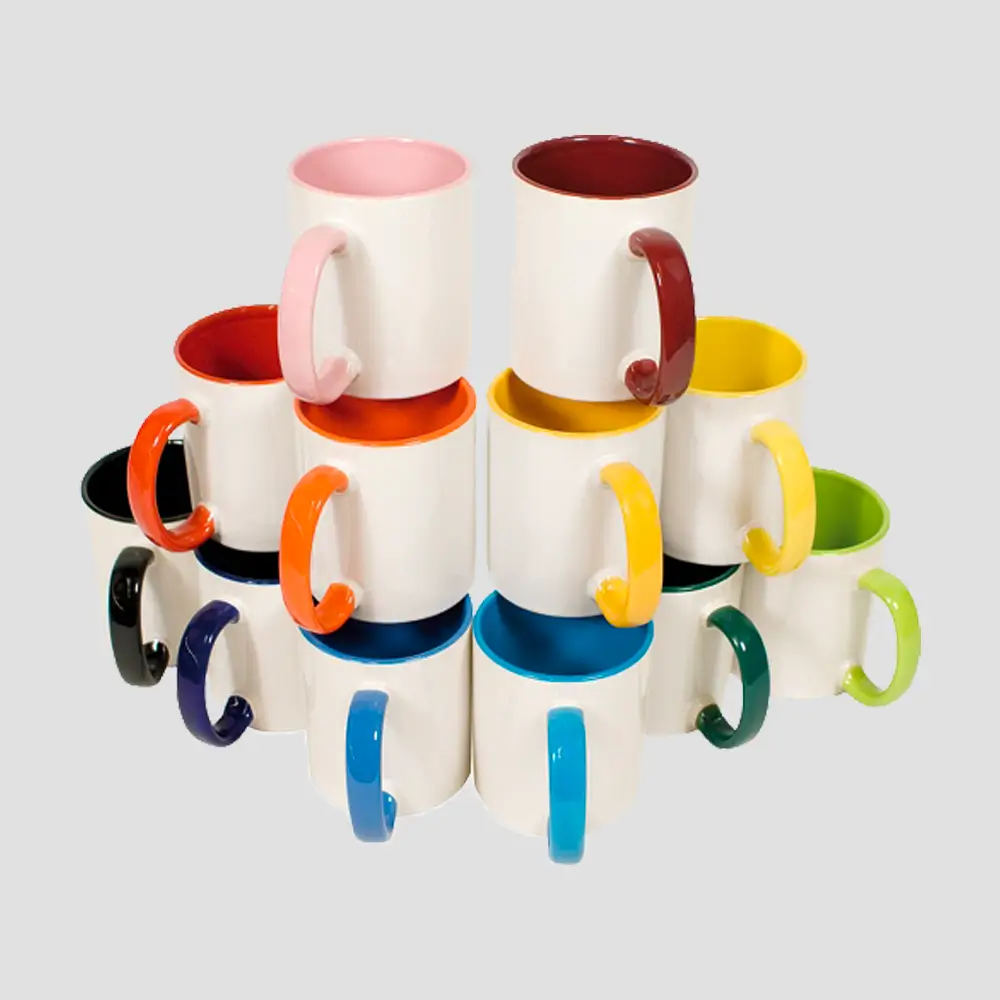 Mug céramique bicolore 330ml – EXPRESS 72H