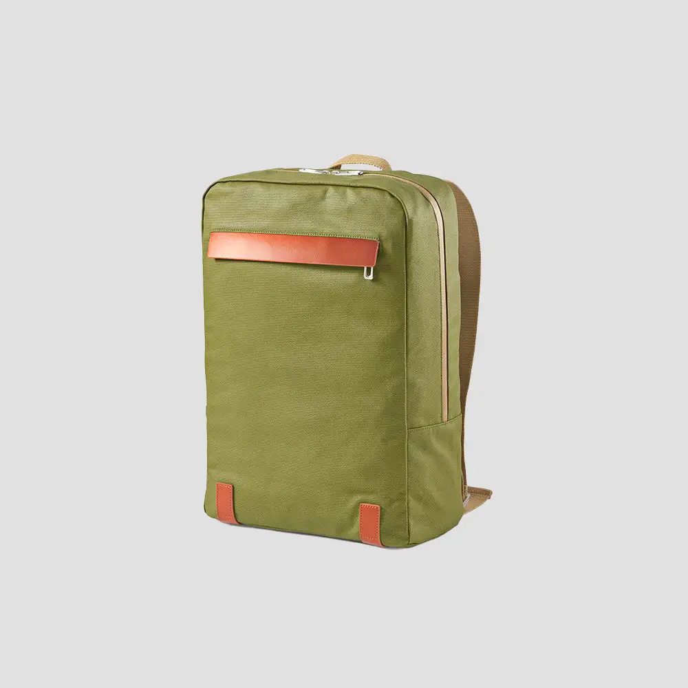 Sac à dos canvas coton recyclé & rPU – PC 17″