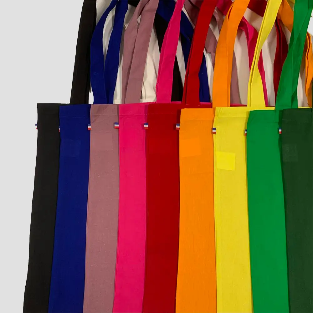 Sac coton 140g couleurs made in France – EXPRESS 72H