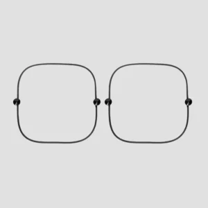 Set de 2 pare-soleil voiture aluminium