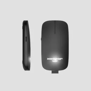 Souris sans fil personnalisable – Pokket (logo lumineux, garantie 2 ans)
