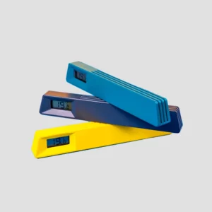 Thermomètre porte‑photo de bureau – fabrication France, personnalisable