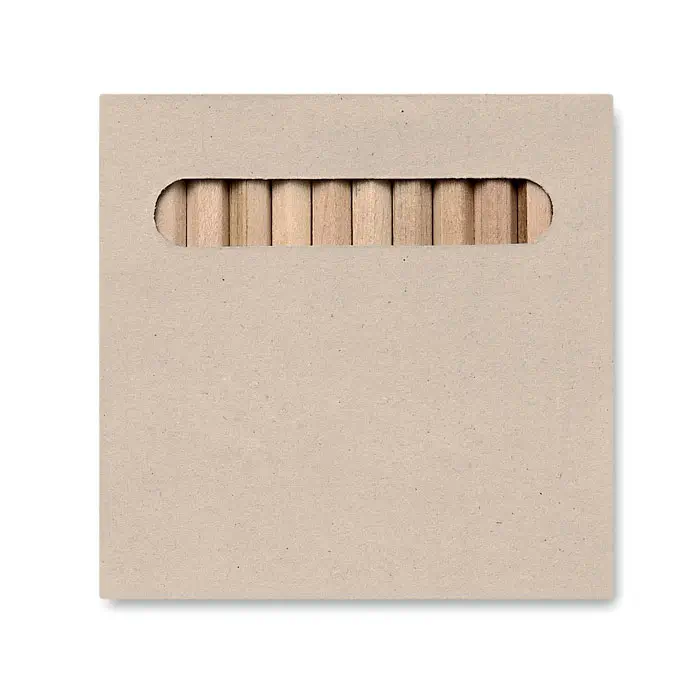 Crayons de couleur (boîte 12) – personnalisables