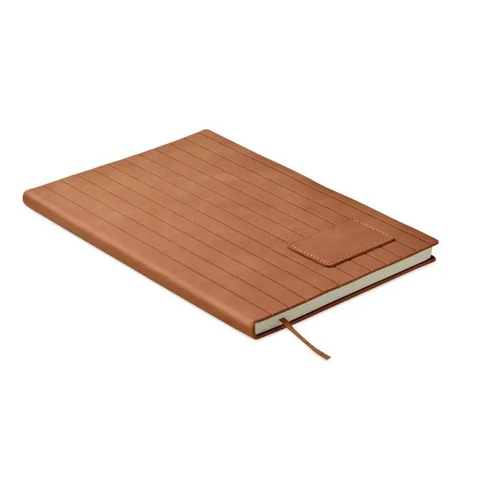 Carnet souple A5 effet patine en PU recyclé