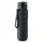 Gourde de sport grande capacité en plastique personnalisable - Noir