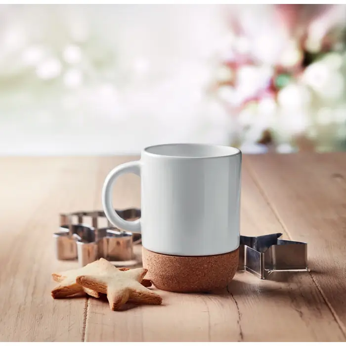 Mug céramique 300ml avec liège