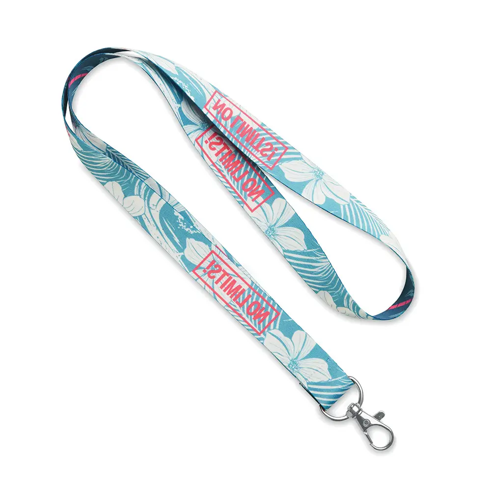 Tour de cou / lanyard 100 % sur mesure – fabrication Europe