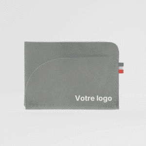 porte cartes personnalise couture fabrication française sur fond gris