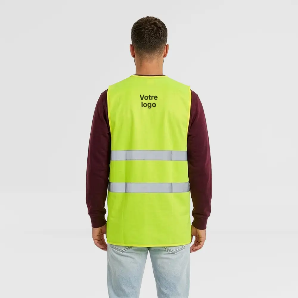 Gilet de sécurité adulte polyester standard