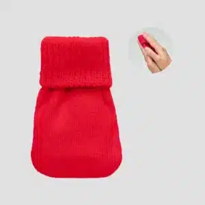 Chaufferette en polyester tricoté