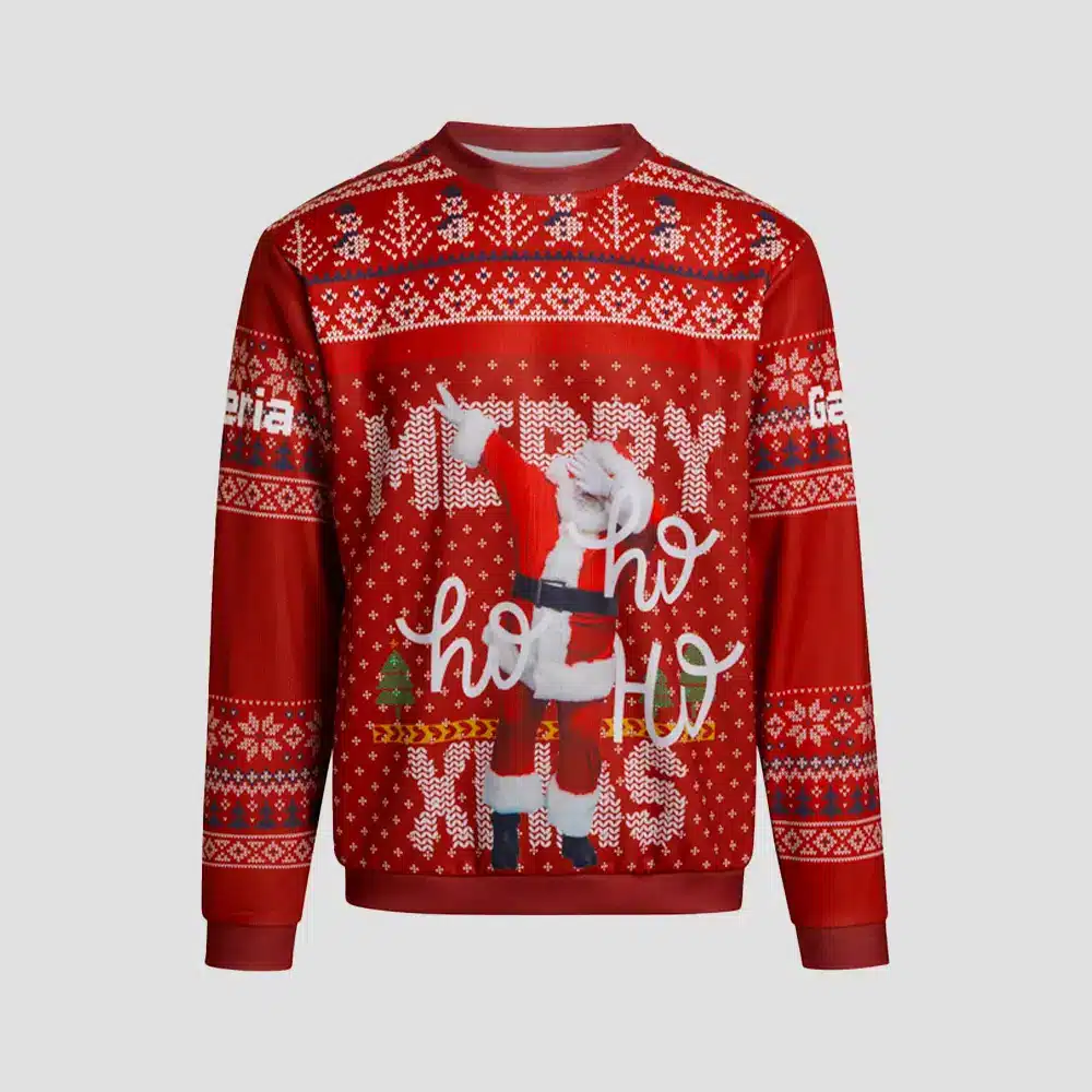 Pull de Noël sublimé 100 % sur mesure