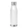 Bouteille RPET 600 ml finition soft‑touch - Blanc
