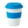 Gobelet PP 350 ml avec couvercle silicone - Bleu