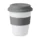 Gobelet PP 350 ml avec couvercle silicone - Gris