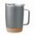 Gobelet isotherme 300 ml double paroi avec base liège – personnalisable - Gris