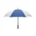 Parapluie classique grand format – personnalisable - Bleu/Blanc