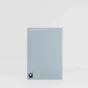 bloc notes a5 sur fond gris