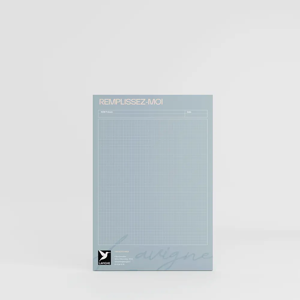 Bloc-notes personnalisé A5