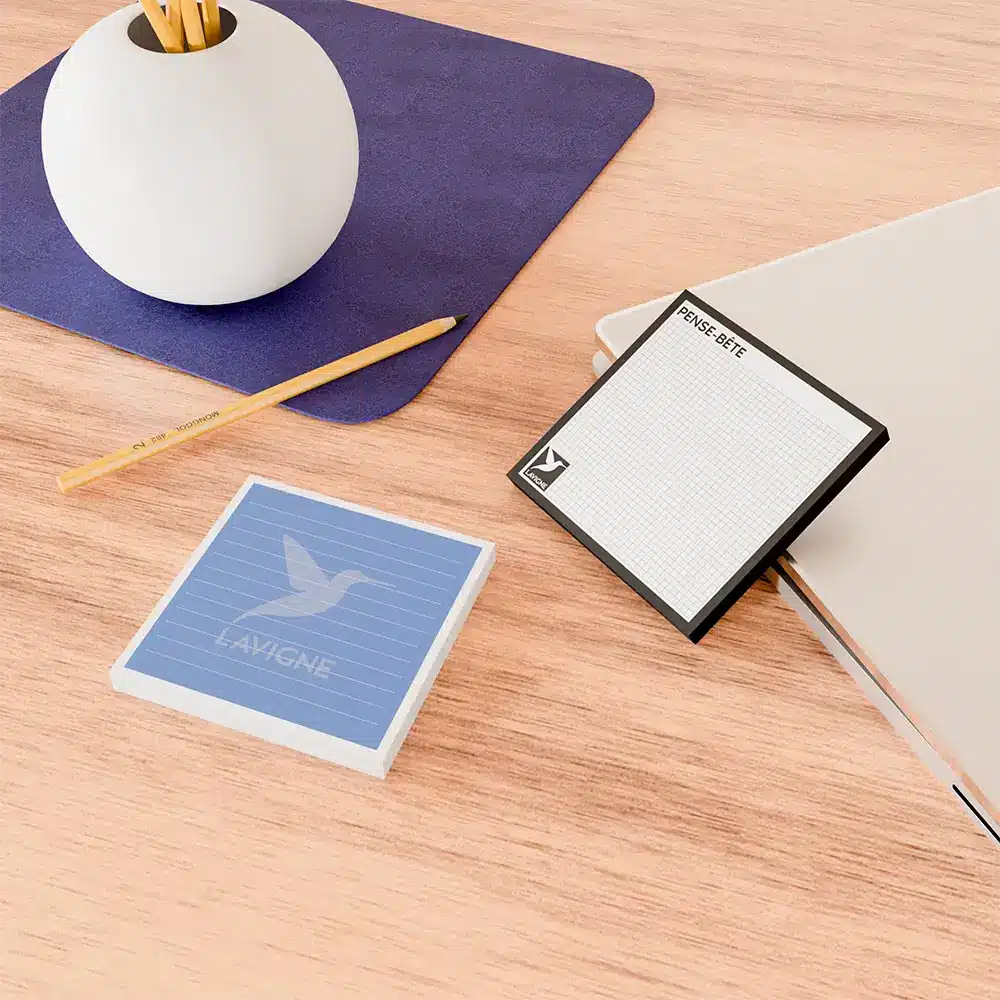 Bloc-notes personnalisé carré