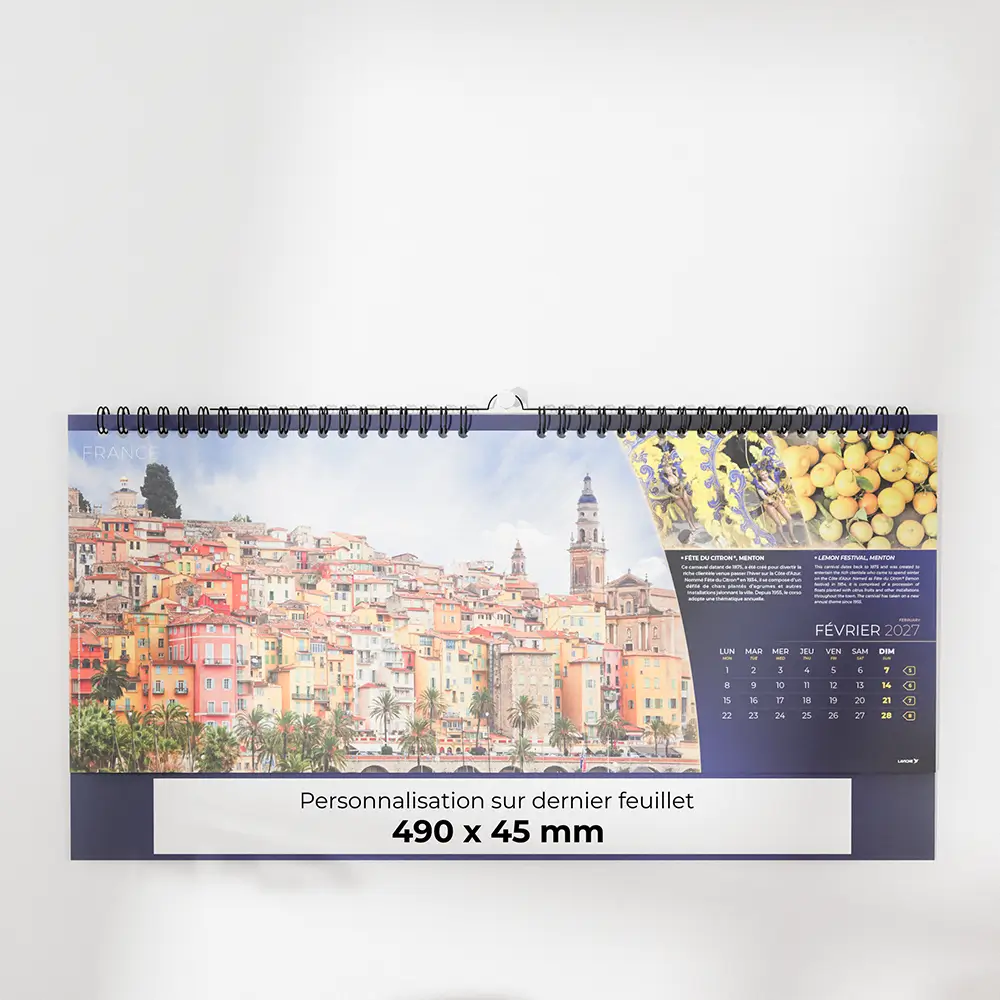 visuel feuillet 3 calendrier photo celebrations sur fond gris