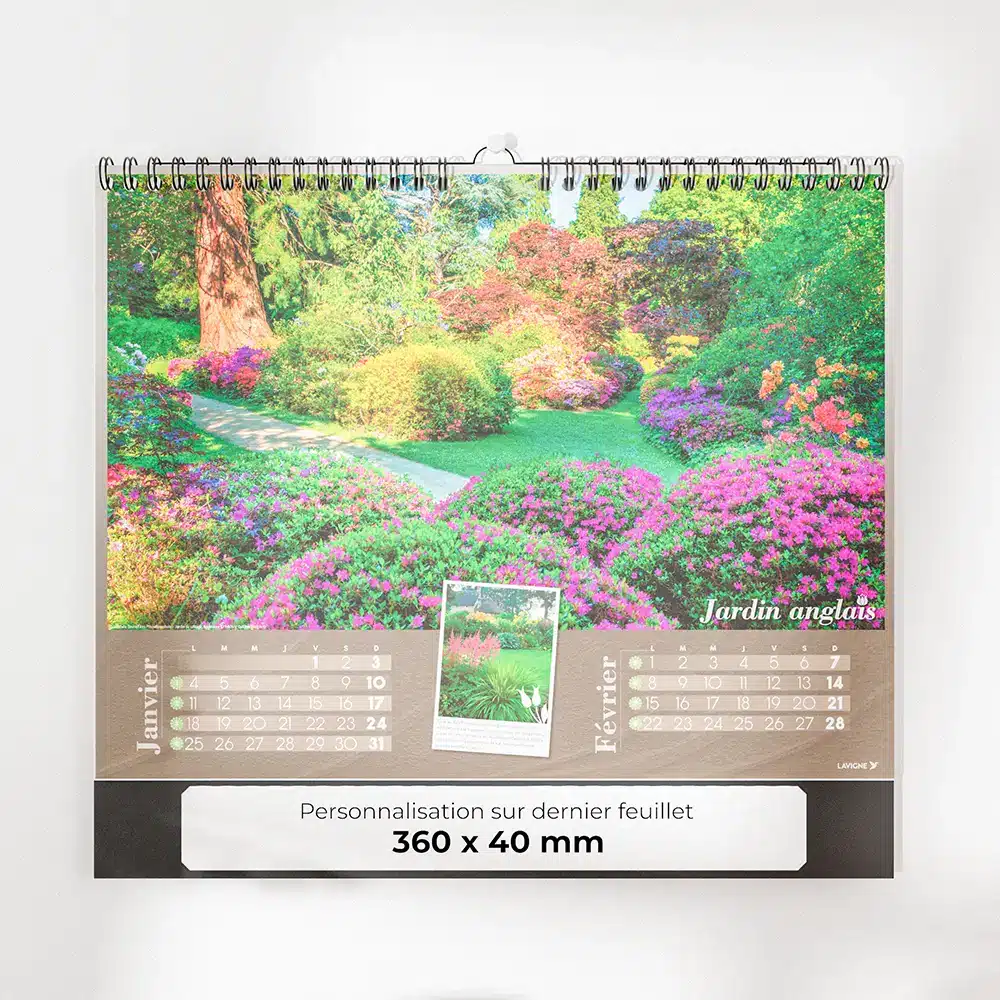 Calendrier photo Créations végétales