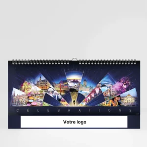 visuel couverture calendrier photo civilisations sur fond gris