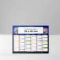 verso mini calendrier cartonne celebrations sur fond gris