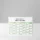 Mini calendrier cartonné Couleurs - Vert