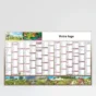 visuel recto calendrier cartonne maxi format creations vegetales sur fond gris