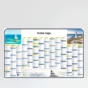 visuel recto calendrier cartonne maxi format reves de phares sur fond gris
