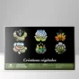 verso calendrier cartonne maxi format creations vegetales sur fond gris