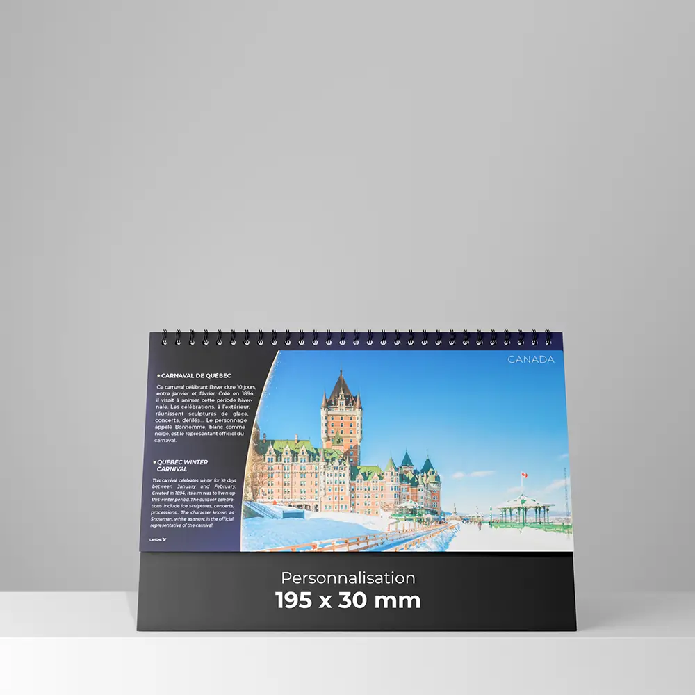 Calendrier de bureau Célébrations