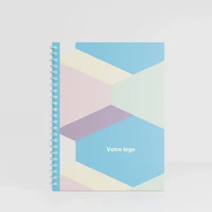 carnet de note personnalise papier tigre bee nest sur fond gris