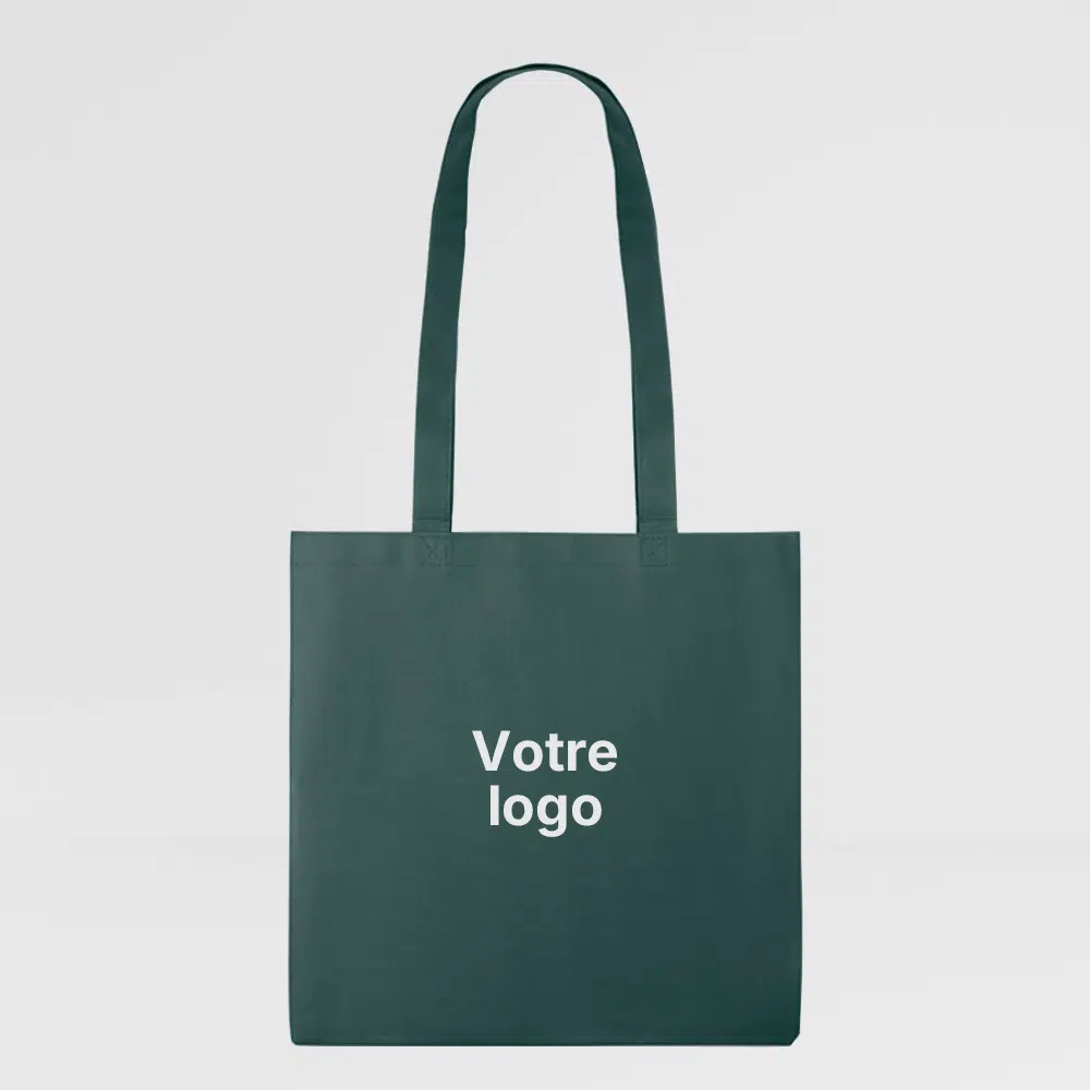 tote bag publicitaire economique sur fond gris