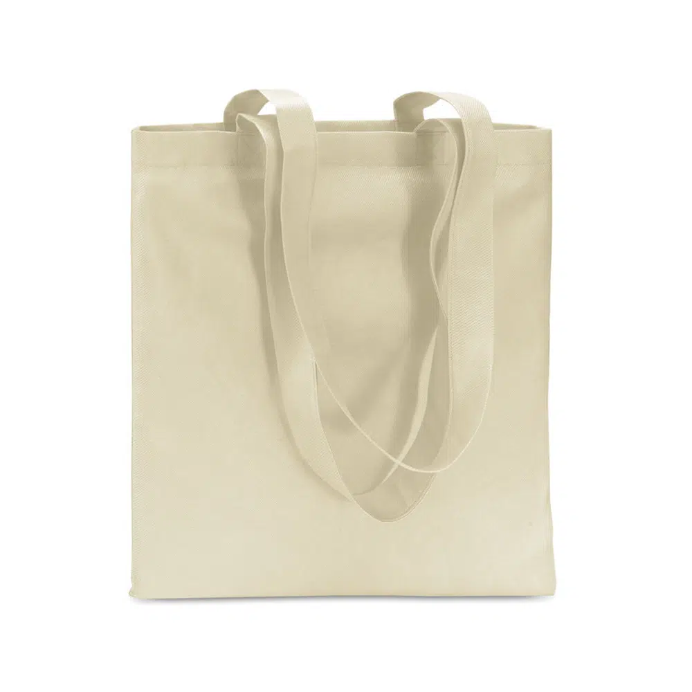 tote bag publicitaire economique ivoire sur fond blanc