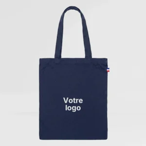 sac coton 140g couleur made in France 72h sur fond gris