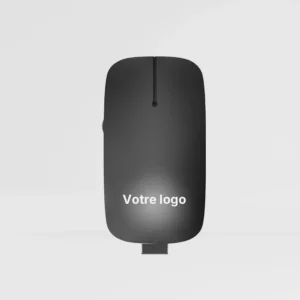Souris sans fil personnalisable – Pokket (logo lumineux, garantie 2 ans)