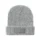 Bonnet maille côtelée - Gris clair