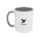 Mug céramique bicolore 330ml – EXPRESS 72H - Gris