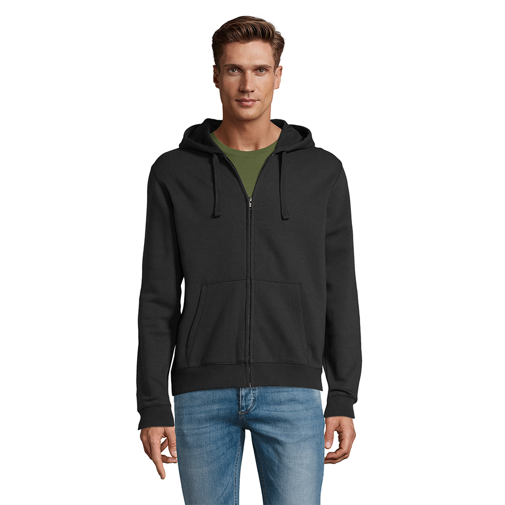 Sweat zippé capuche 280 g homme - SPIKE – Image 2