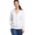Sweat zippé unisexe 350 g Made in France- MONTAIGNE - Blanc