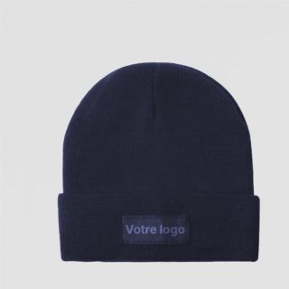 bonnet publicitaire sur fond gris