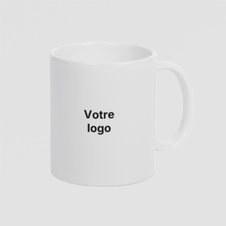 mug ceramique blanc economique personnalisable